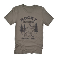 Rocky Mountains National Park - Short Sleeve T-Shirt