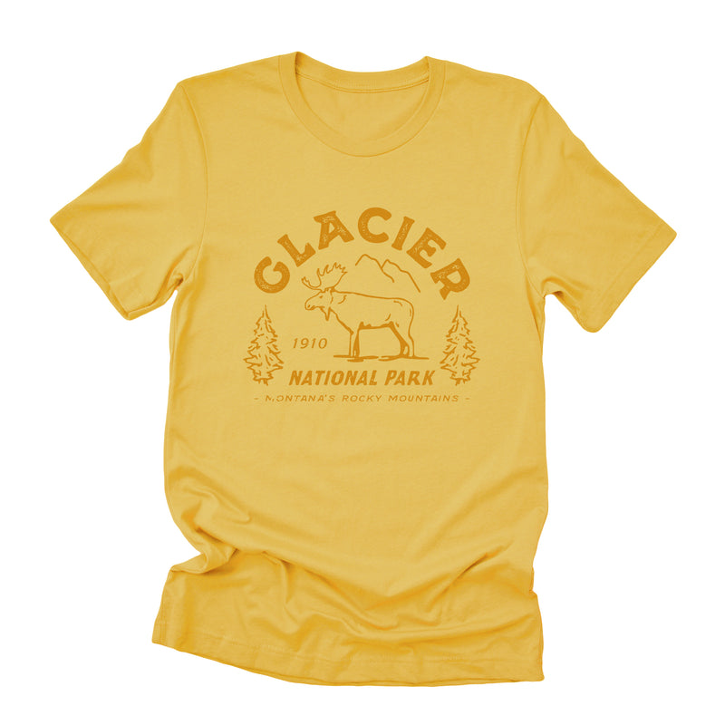 Glacier National Park - Short Sleeve T-Shirt