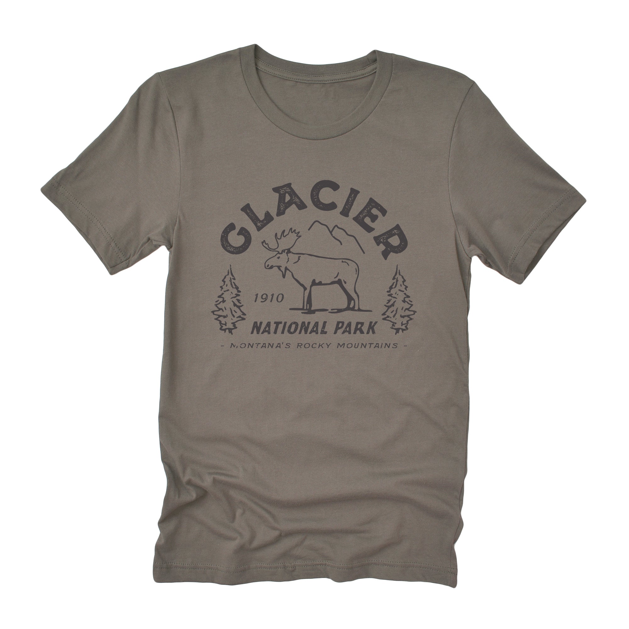 Glacier National Park - Duo-Tone T-Shirt