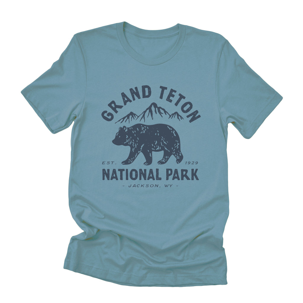 Grand Teton National Park - Duo-Tone T-Shirt