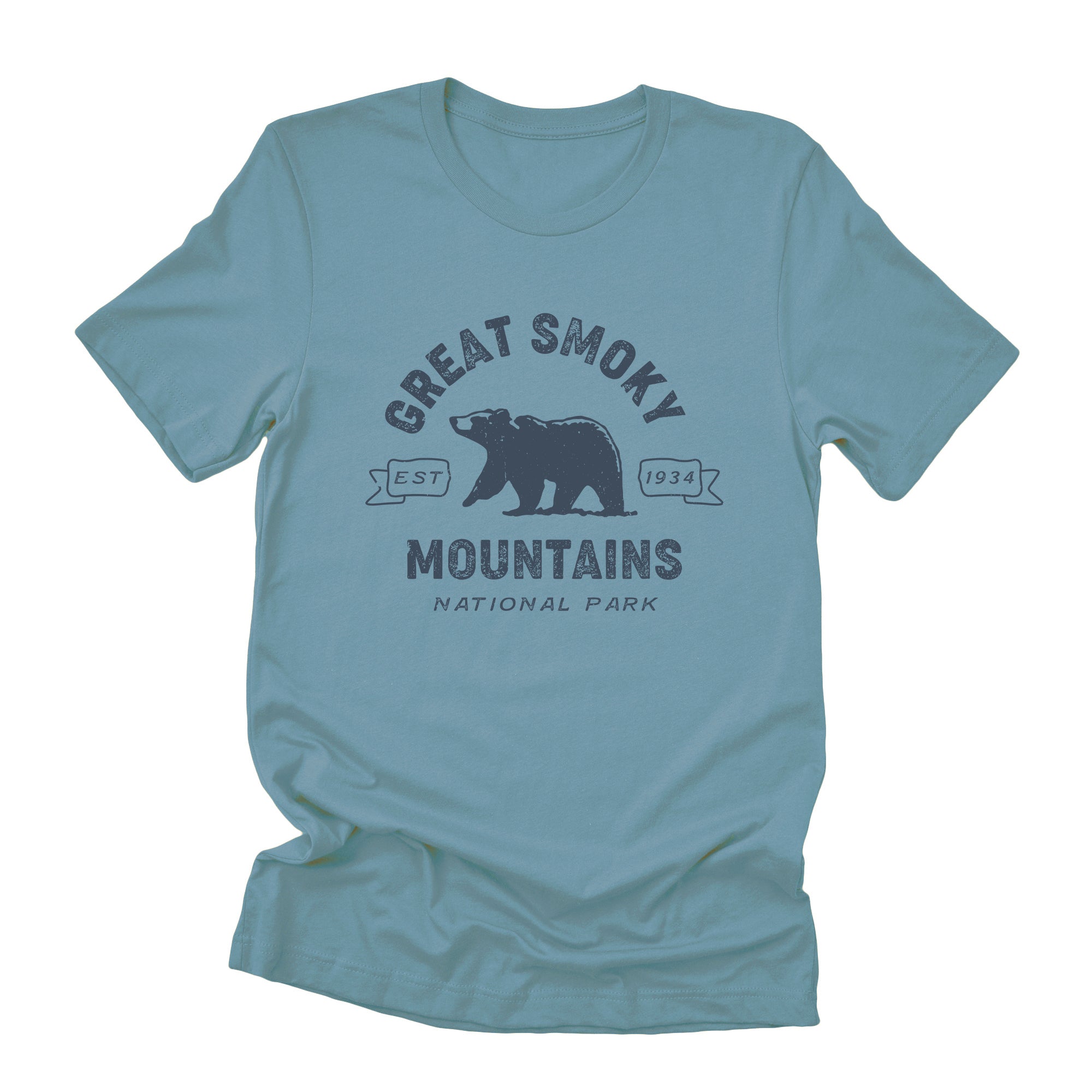 Smoky Mountains National Park - Duo-Tone T-Shirt