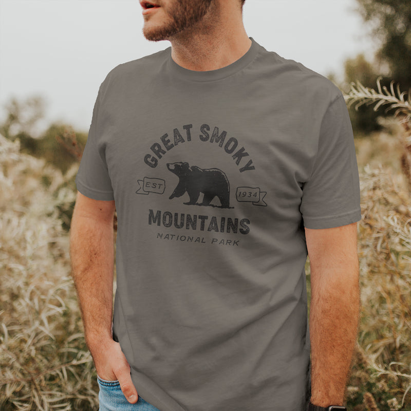 Smoky Mountains National Park - Short Sleeve T-Shirt