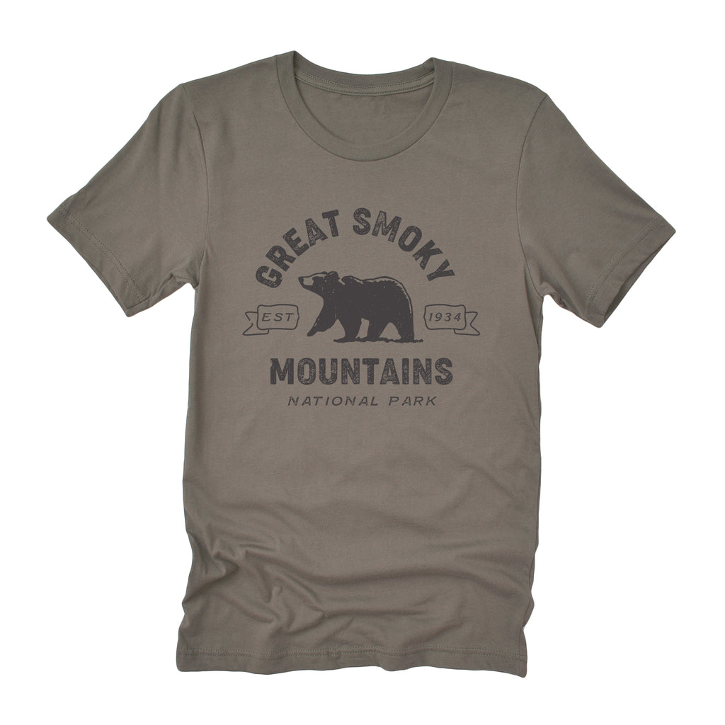 Smoky Mountains National Park - Duo-Tone T-Shirt