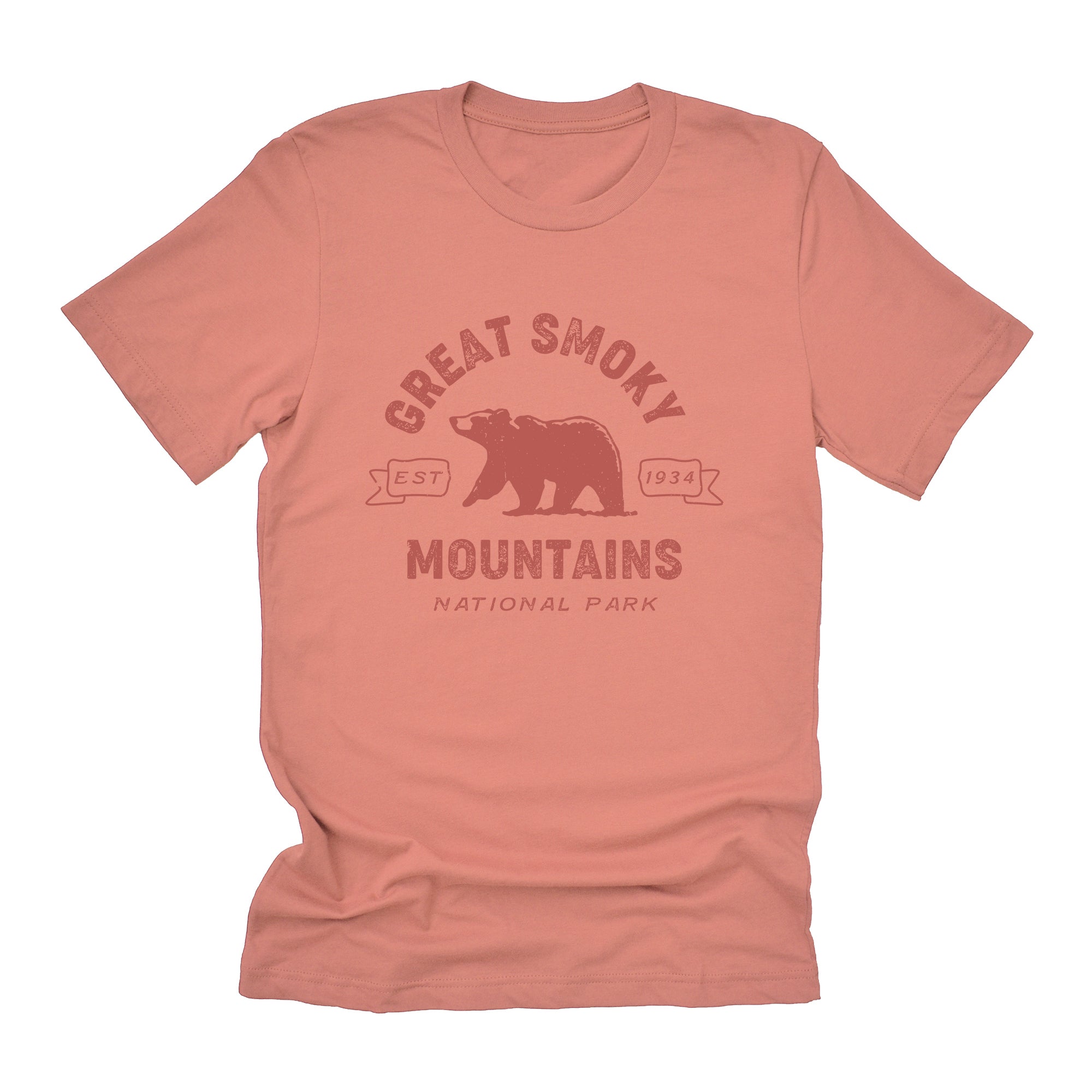 Smoky Mountains National Park - Duo-Tone T-Shirt