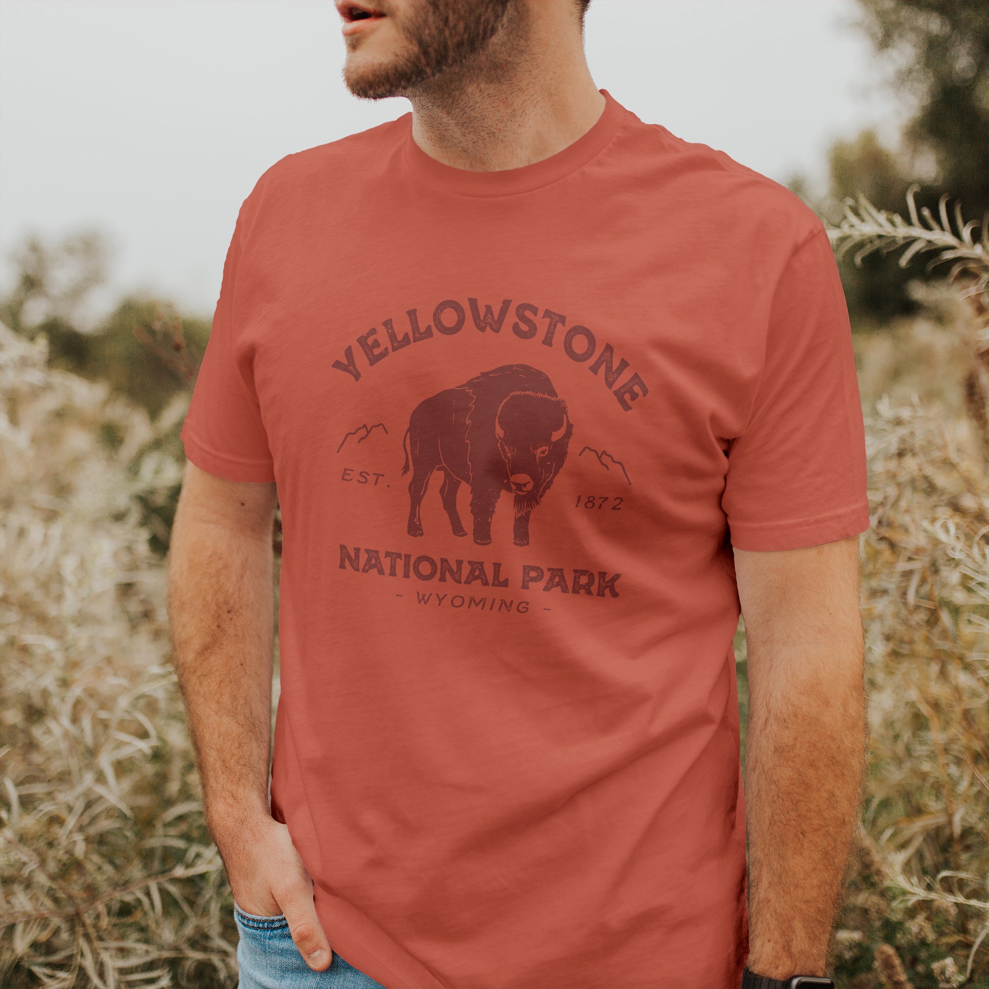 Yellowstone National Park - Duo-Tone T-Shirt