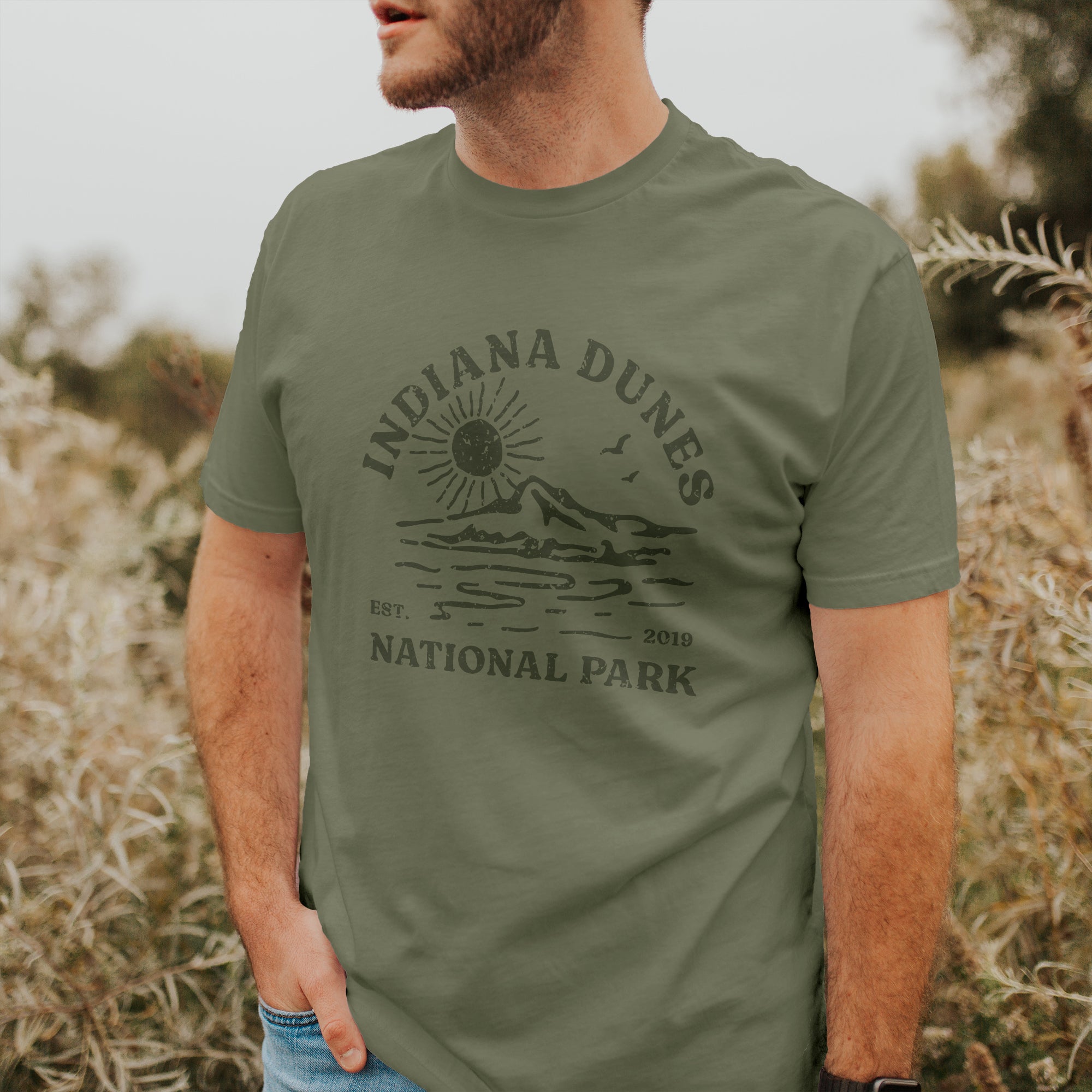 Indiana Dunes National Park - Duo-Tone T-Shirt