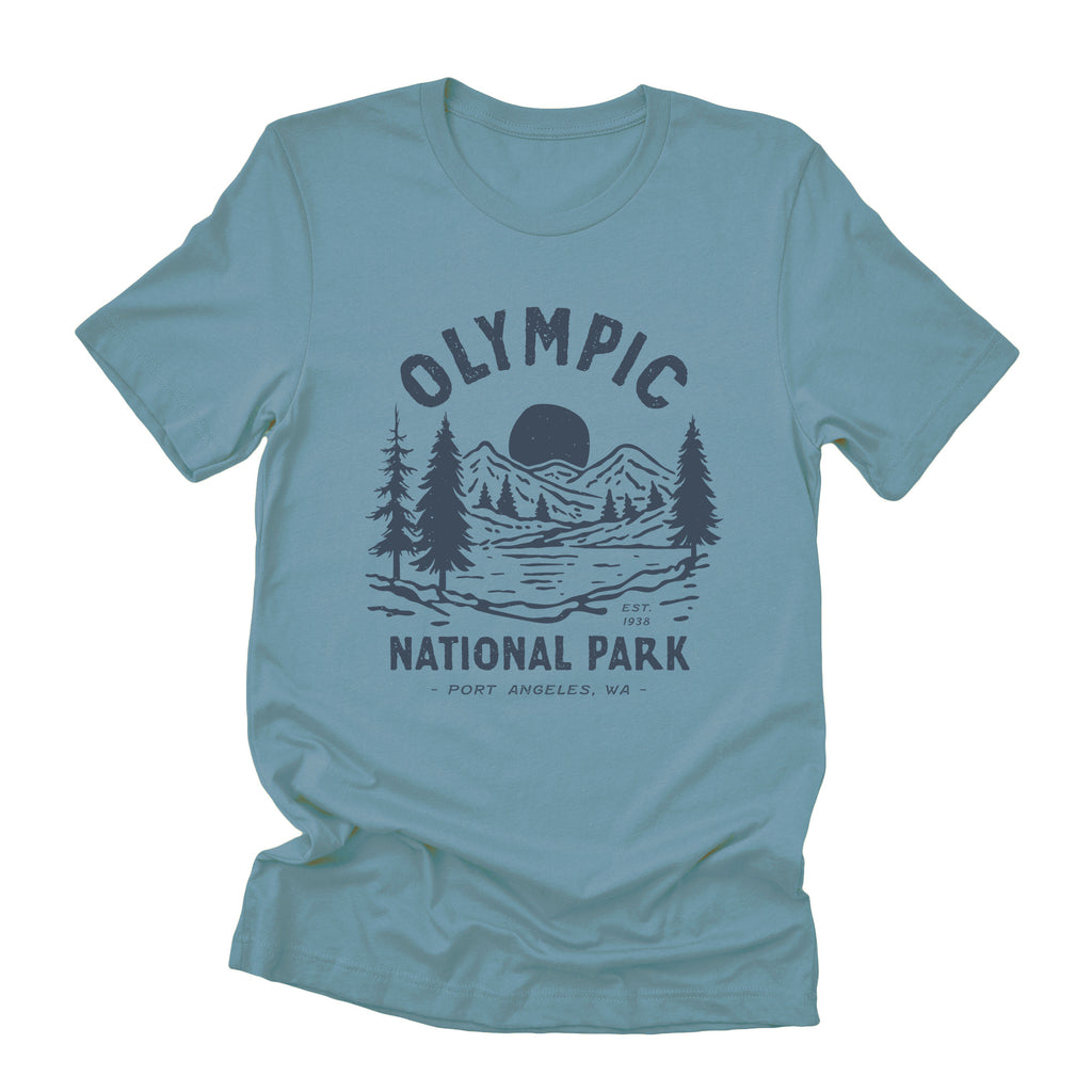 Olympic National Park - Duo-Tone T-Shirt