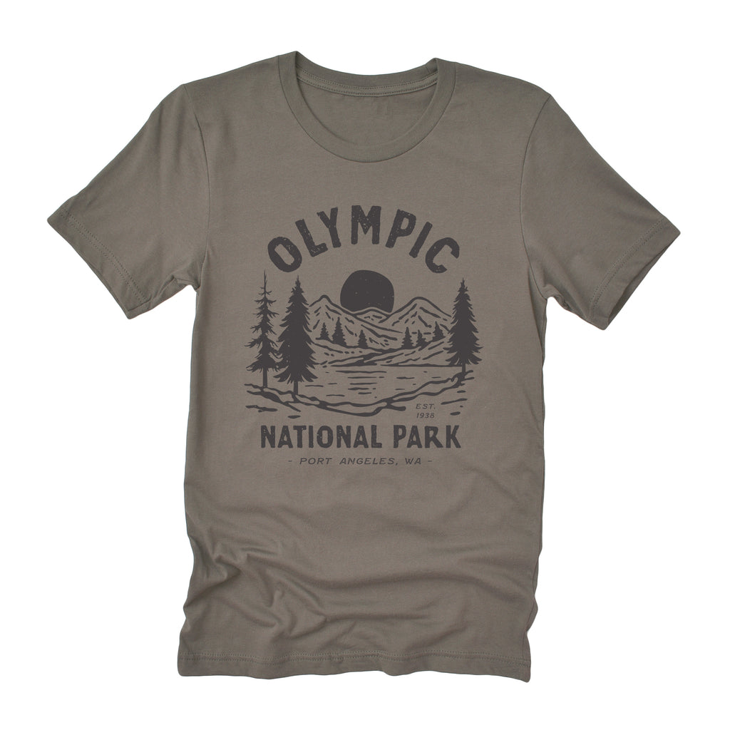 Olympic National Park - Duo-Tone T-Shirt