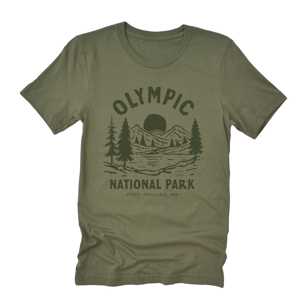 Olympic National Park - Duo-Tone T-Shirt