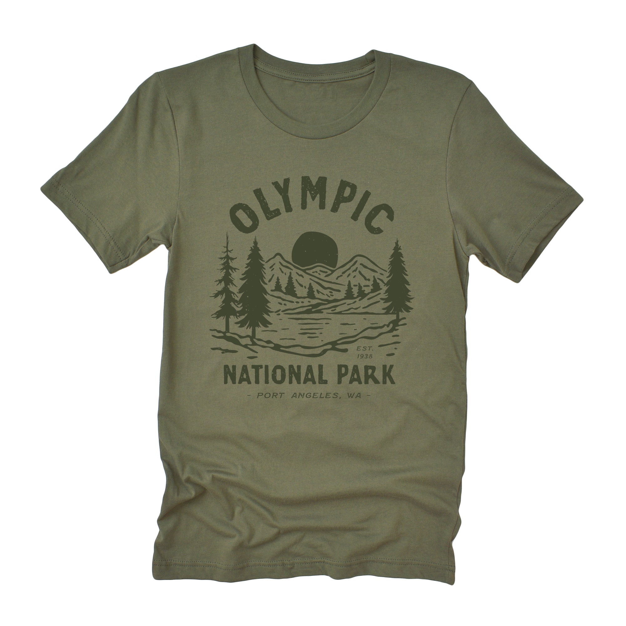 Olympic National Park - Duo-Tone T-Shirt