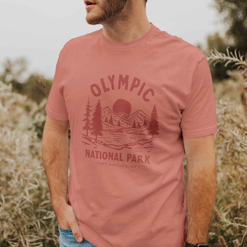 Olympic National Park - Duo-Tone T-Shirt