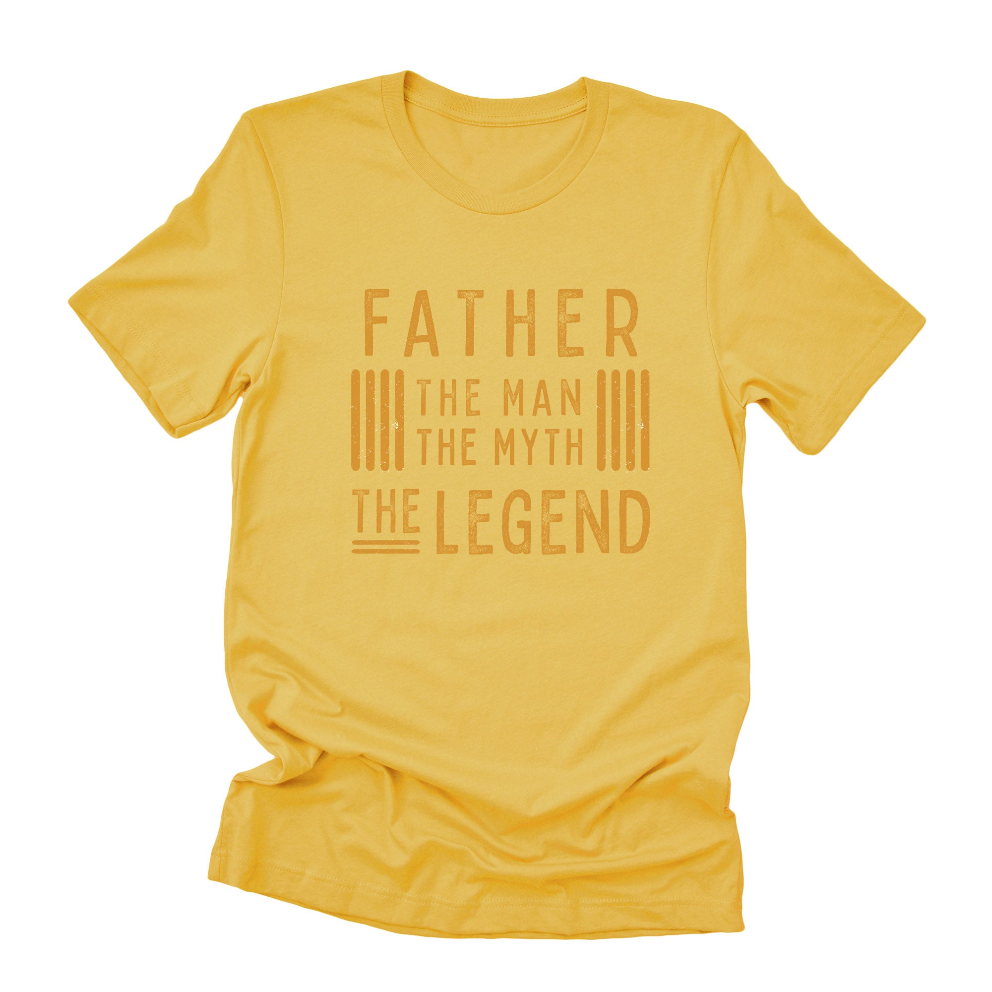 Father The Legend - Father's Day Duo-Tone T-Shirt