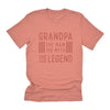 Grandpa The Legend - Father's Day T-Shirt