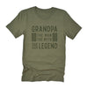 Grandpa The Legend - Father's Day T-Shirt