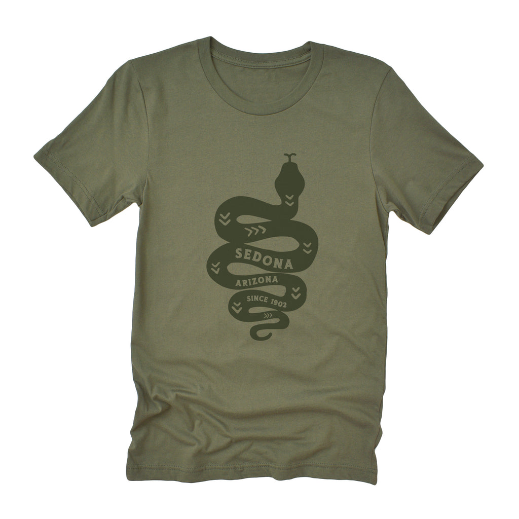 Snake Silhouette - Duo-Tone T-Shirt