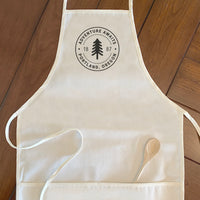 Tree Stamp w/ City, State - Women's Apron