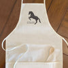 Horse Silhouette Custom - Women's Apron