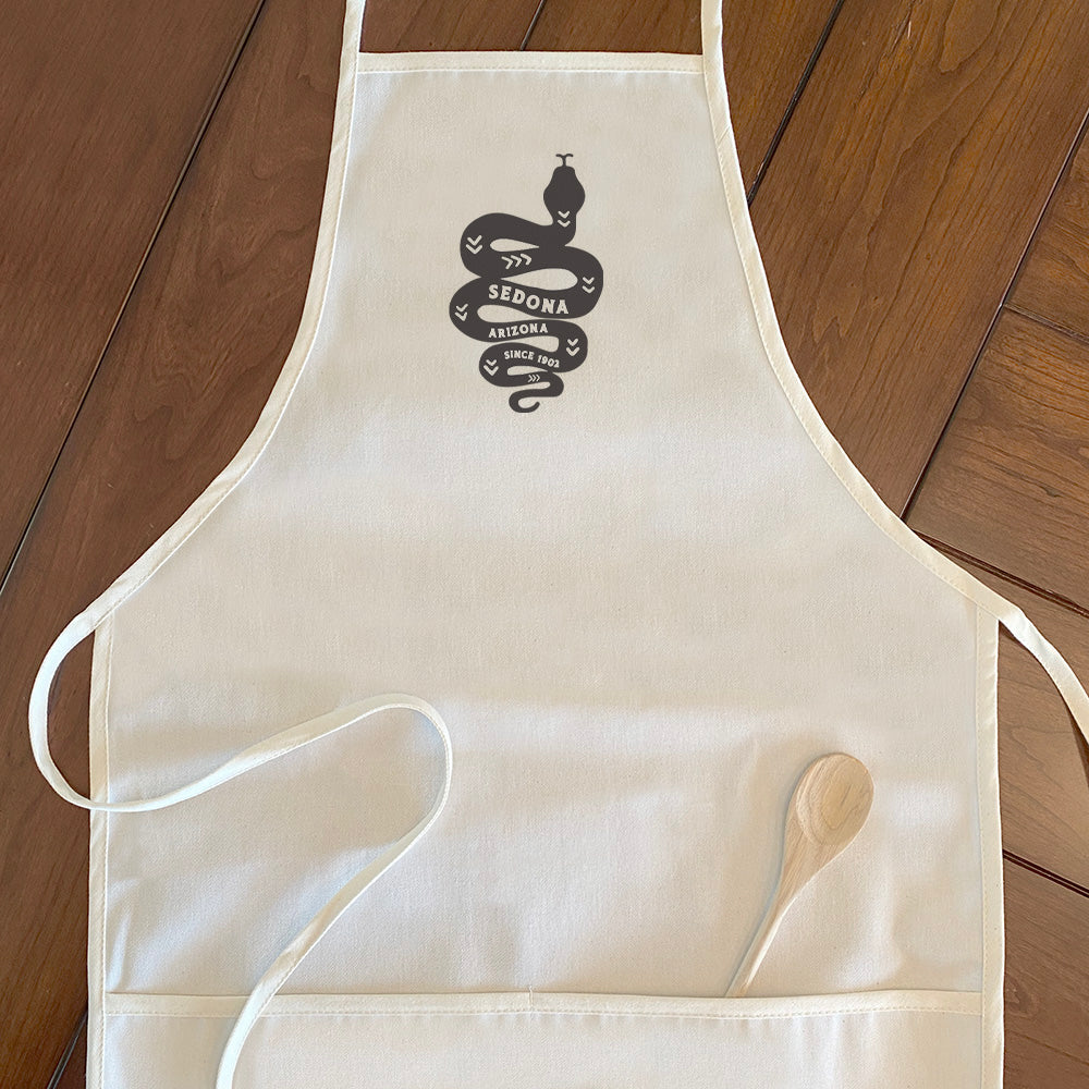 Snake Silhouette - Custom Women's Apron