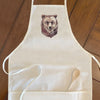 Watercolor Bear Head - Women's Apron