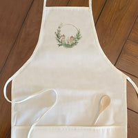 Wood Village Wreath - Women's Apron