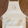 Watercolor Skis - Winter Women's Apron