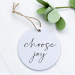 Choose Joy - Ornament