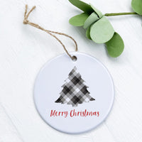 Plaid Christmas Tree - Ornament