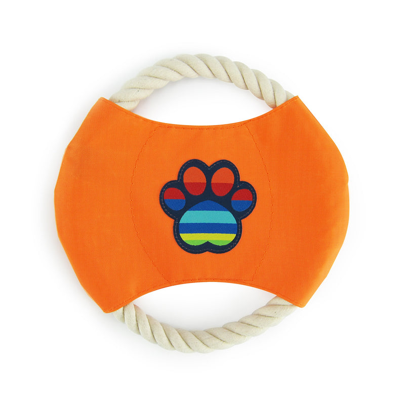 Party Stripes - Dog Rope Disc Toy