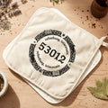 Fantasy Zipcode Stamp - Custom Cotton Pot Holder