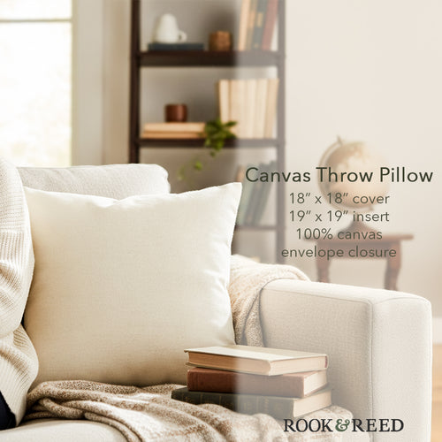 Fantasy Zipcode Stamp - Custom Square Canvas Pillow