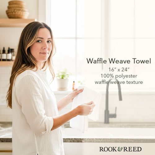 Once Upon a Time - Custom Waffle Weave Towel