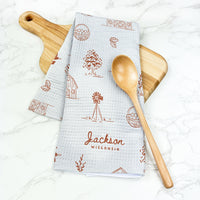 Simple Farmhouse - Custom Waffle Weave Towel