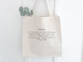 Teacher Definition - Canvas Tote Bag