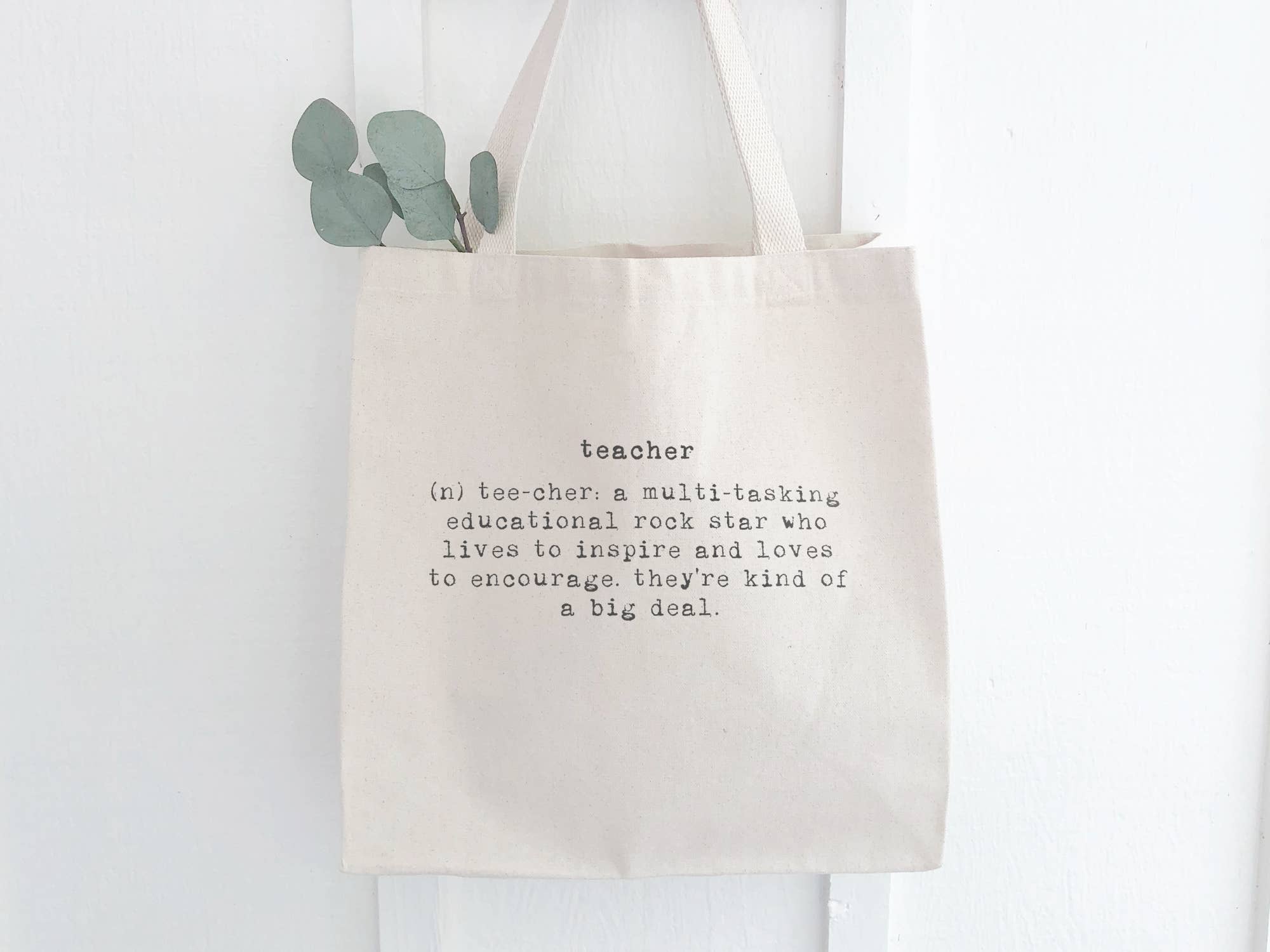 Teacher Definition - Canvas Tote Bag
