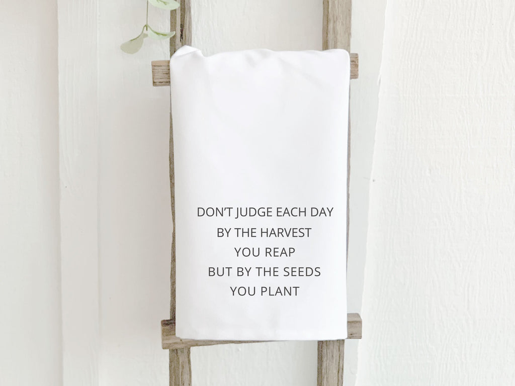 Seeds Quote - Cotton Tea Towel