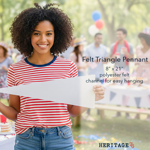 USA 1776 Vintage Americanna - Triangle Pennant