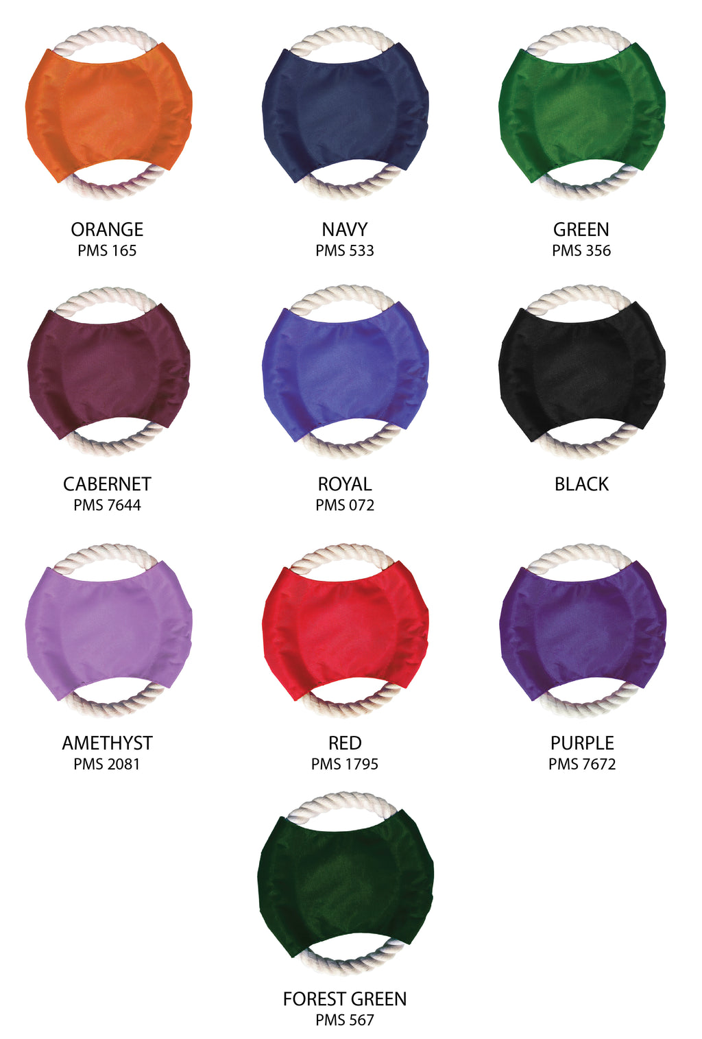 Historic Neighborhood - Custom Pet Rope Disc Frisbee