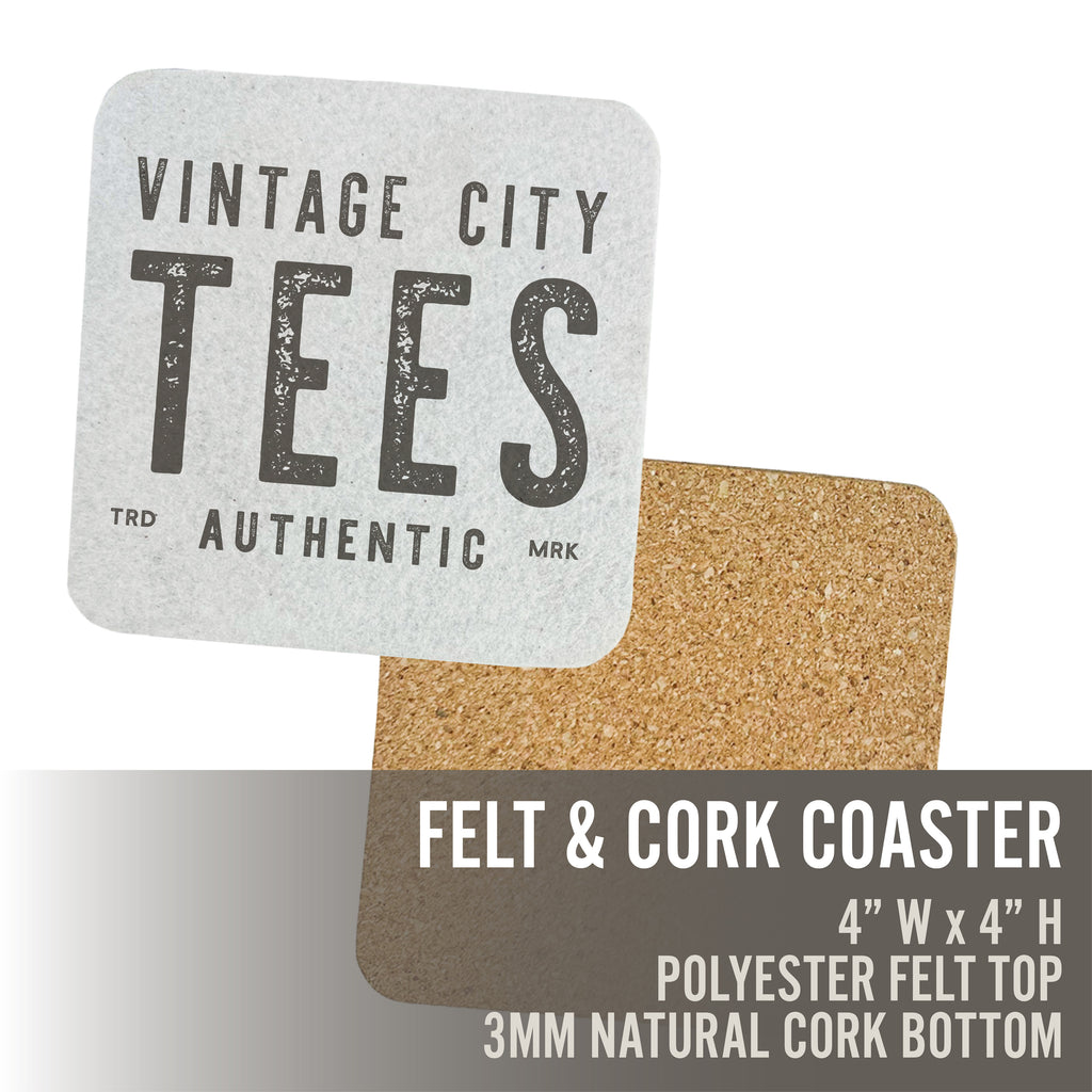 Old Americana - Custom Square Coaster