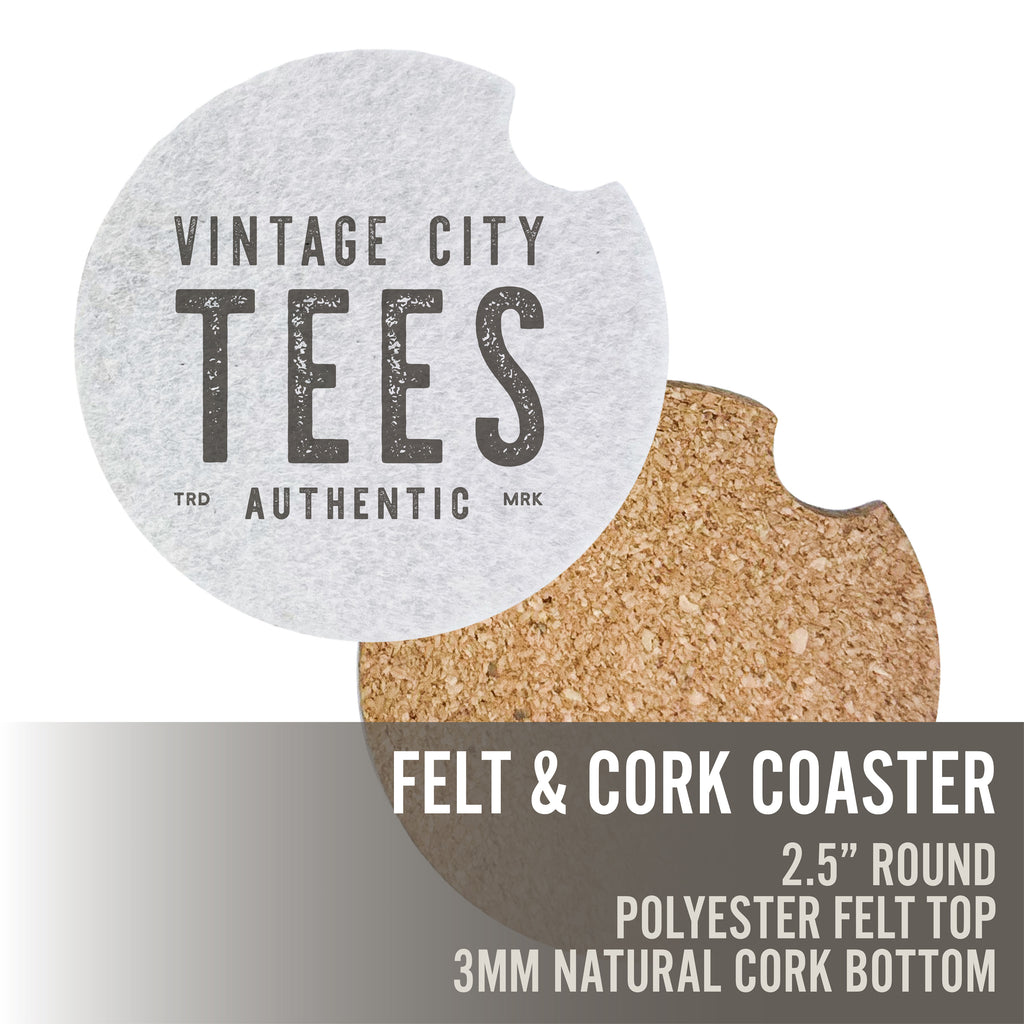 Vintage Varsity, Property of - Custom Car Coaster Set