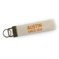 Hometown Loop - Custom Canvas Key Fob