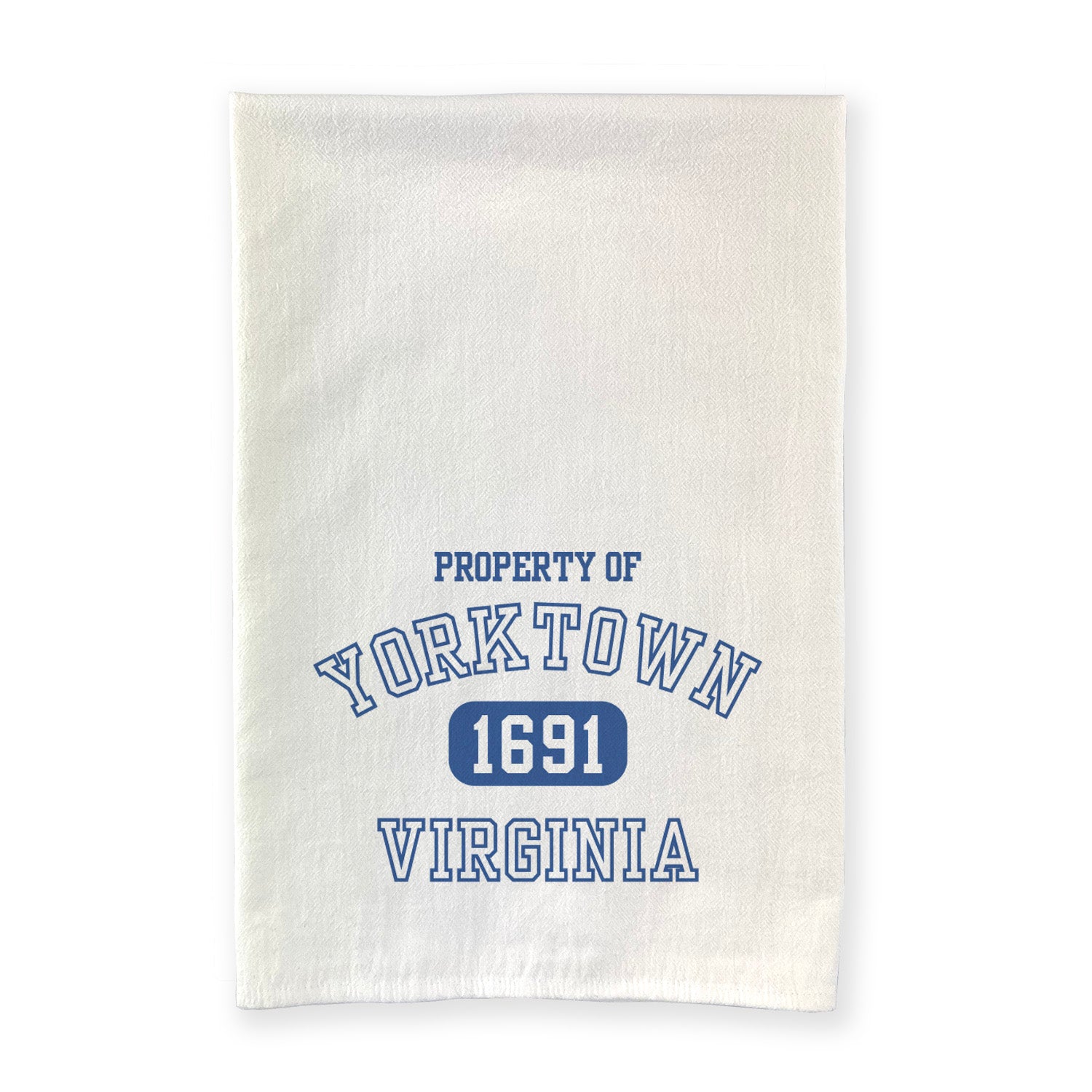 Vintage Varsity, Property of - Custom Cotton Tea Towel