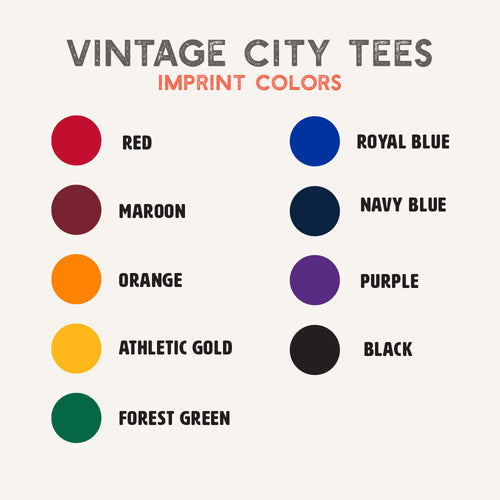 Vintage Varsity, Property of - Custom Cotton Tea Towel