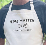 Dad's BBQ Master Licensed to Grill - Apron