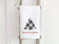 Plaid Christmas Tree - Cotton Tea Towel