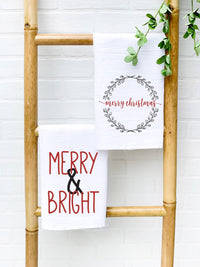 Merry & Bright - Cotton Tea Towel