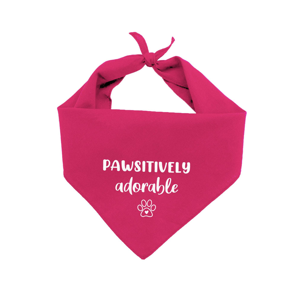 Sentimental Pet Bandana - Pawsitively Adorable
