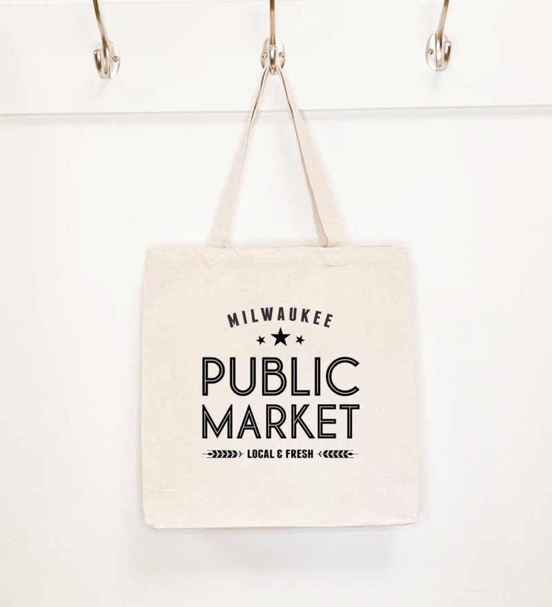 Customizable Public Market - Canvas Tote Bag