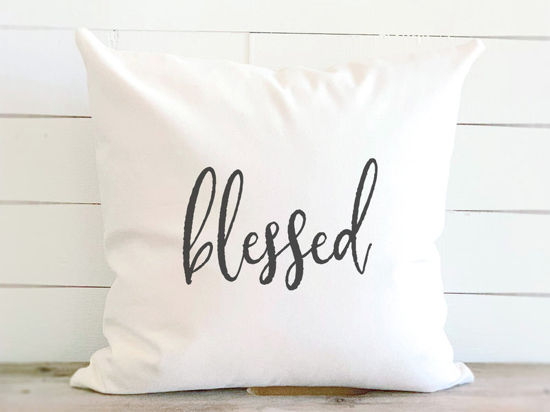 Blessed - Square Canvas Pillow