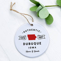 Authentic Home Goods City/State - Ornament