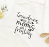 Grandmas Moms with Frosting - Women's Apron